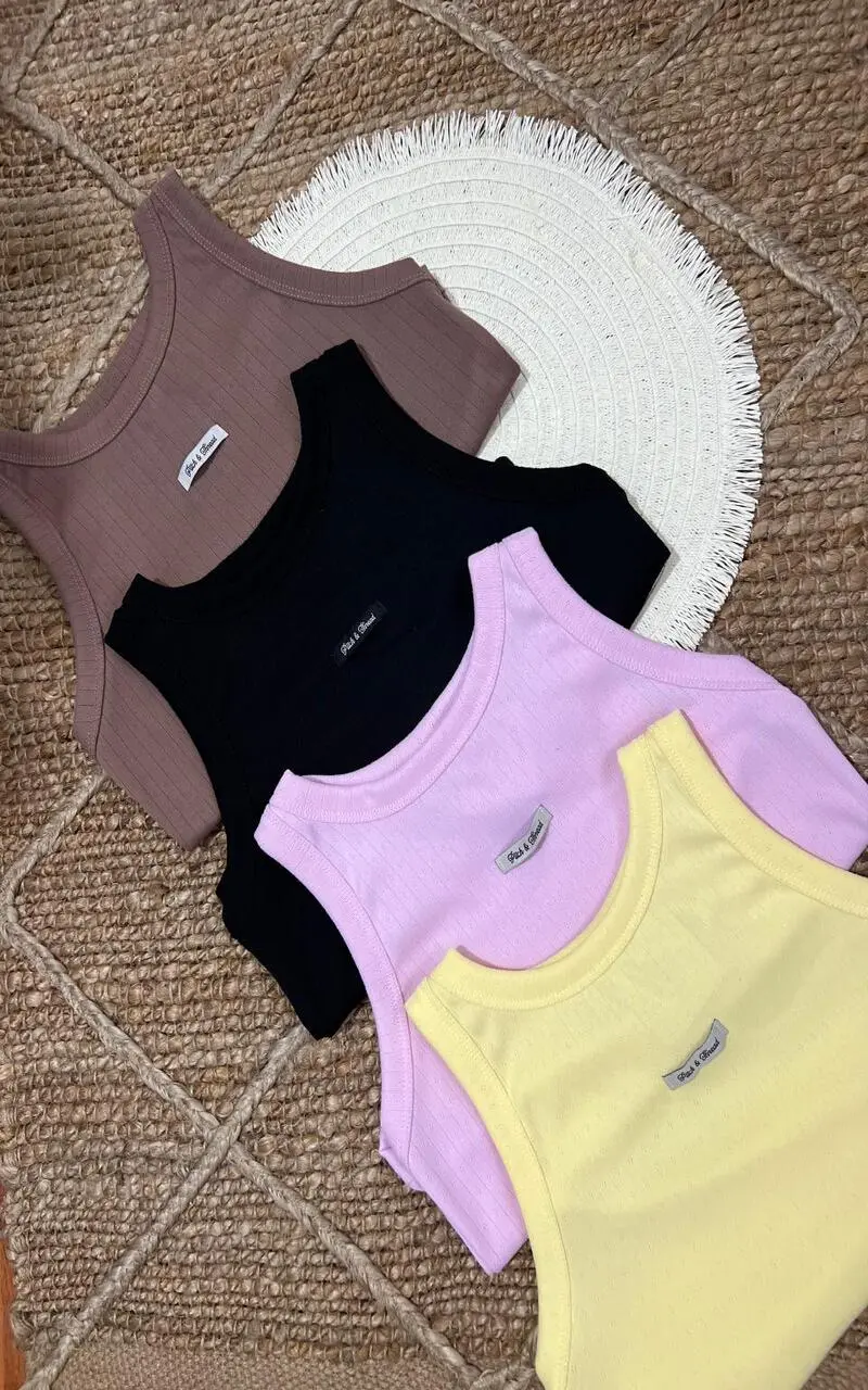 Musculosa básica morley en 4 colores – Cocó Clothing