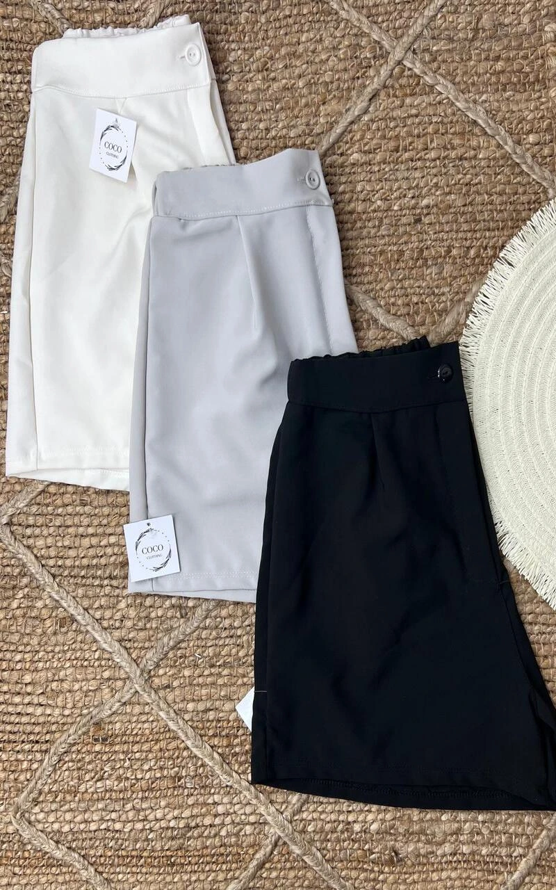Short sastrero en 3 colores – Cocó Clothing